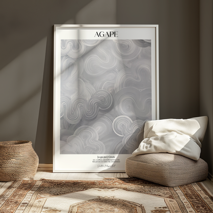 AGAPE | Poster- The Athens Collection