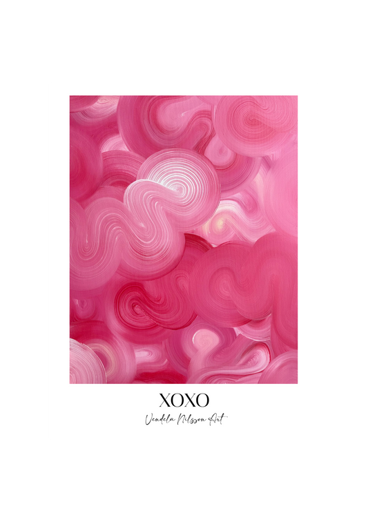 XOXO | Poster- Tidigare design