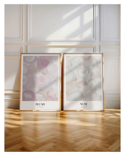 Poster Set- Blush & Nude