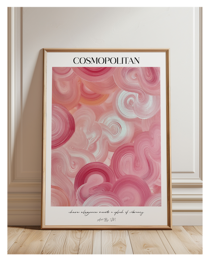 Poster Set- Cosmopolitan & Piña Colada