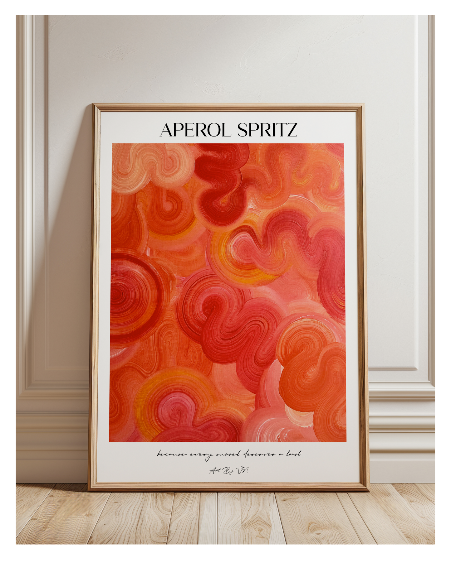 Poster Set- Strawberry Daiquiri & Aperol Spritz