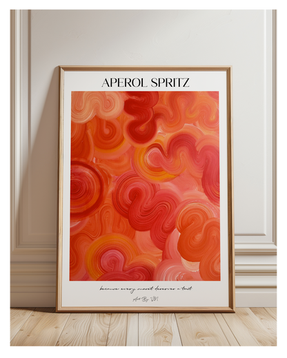 APEROL SPRITZ | Poster- The Cocktail Collection