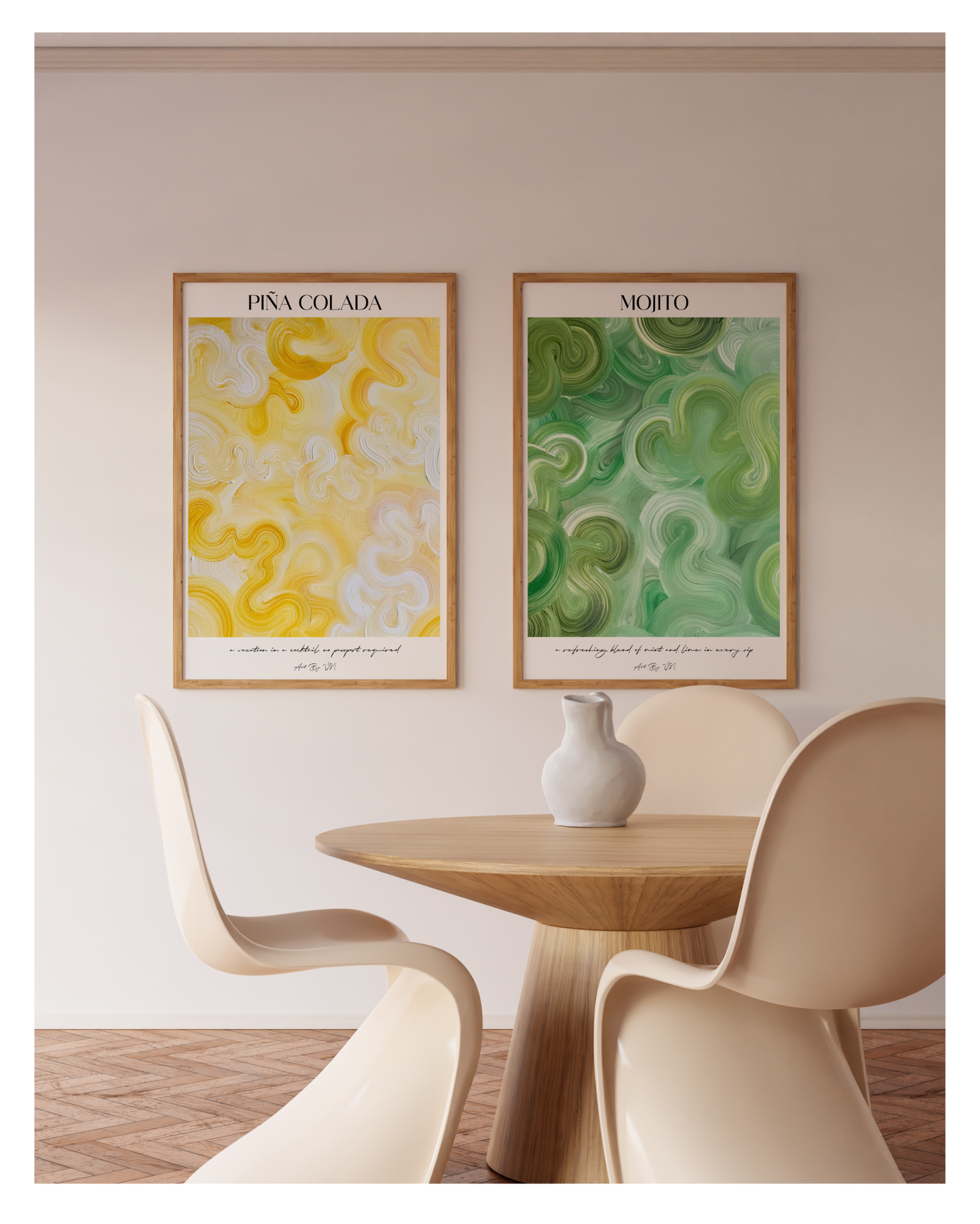 Poster Set- Piña Colada & Mojito