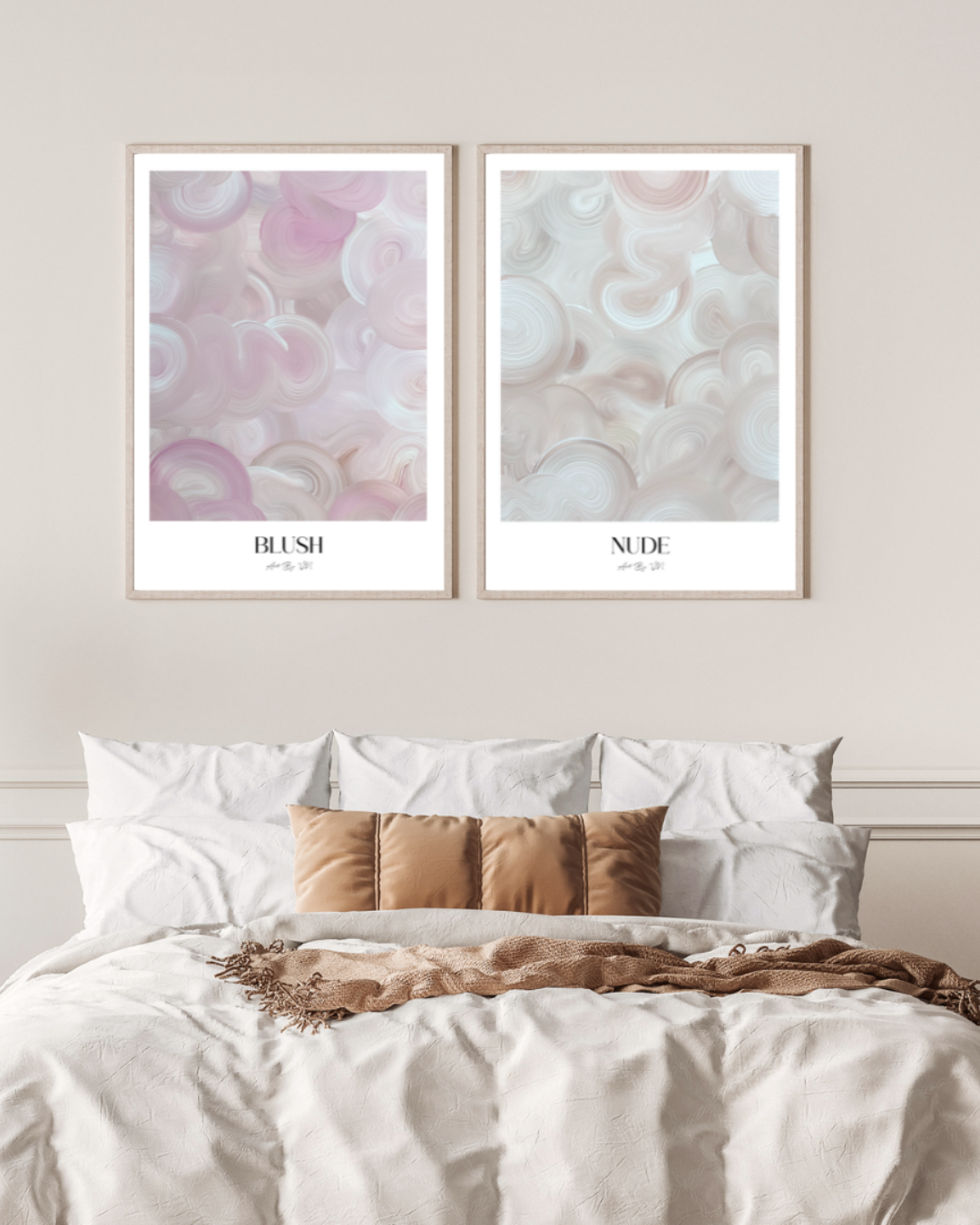 Poster Set- Blush & Nude