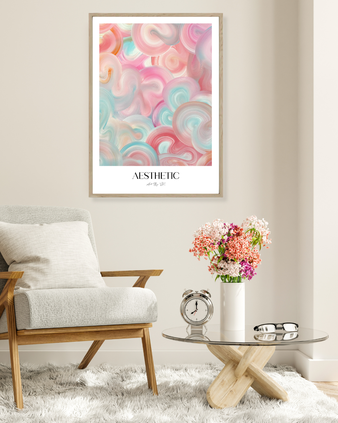 Poster Set- Aesthetic & Pretty Vibe