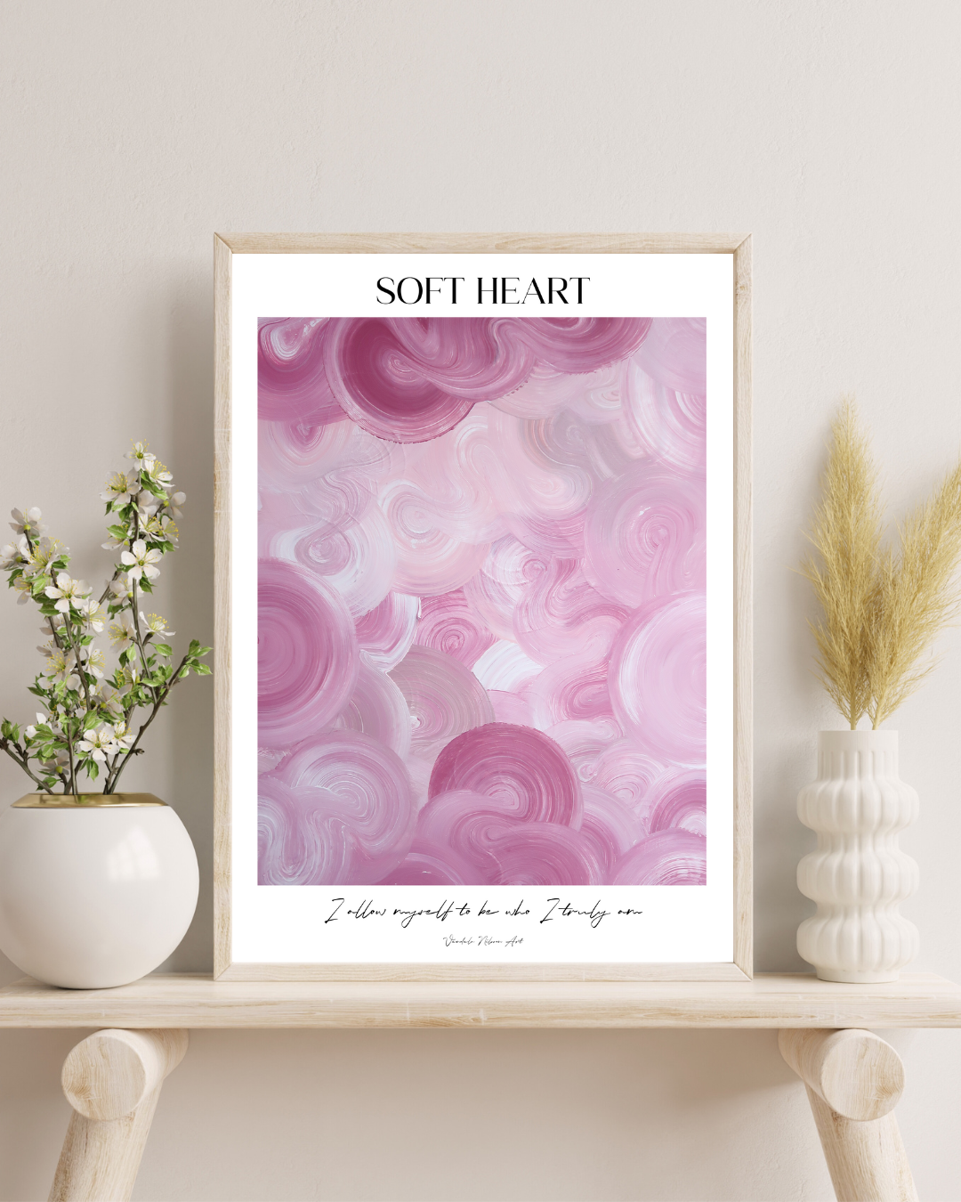 SOFT HEART | Poster- Self Love Collection