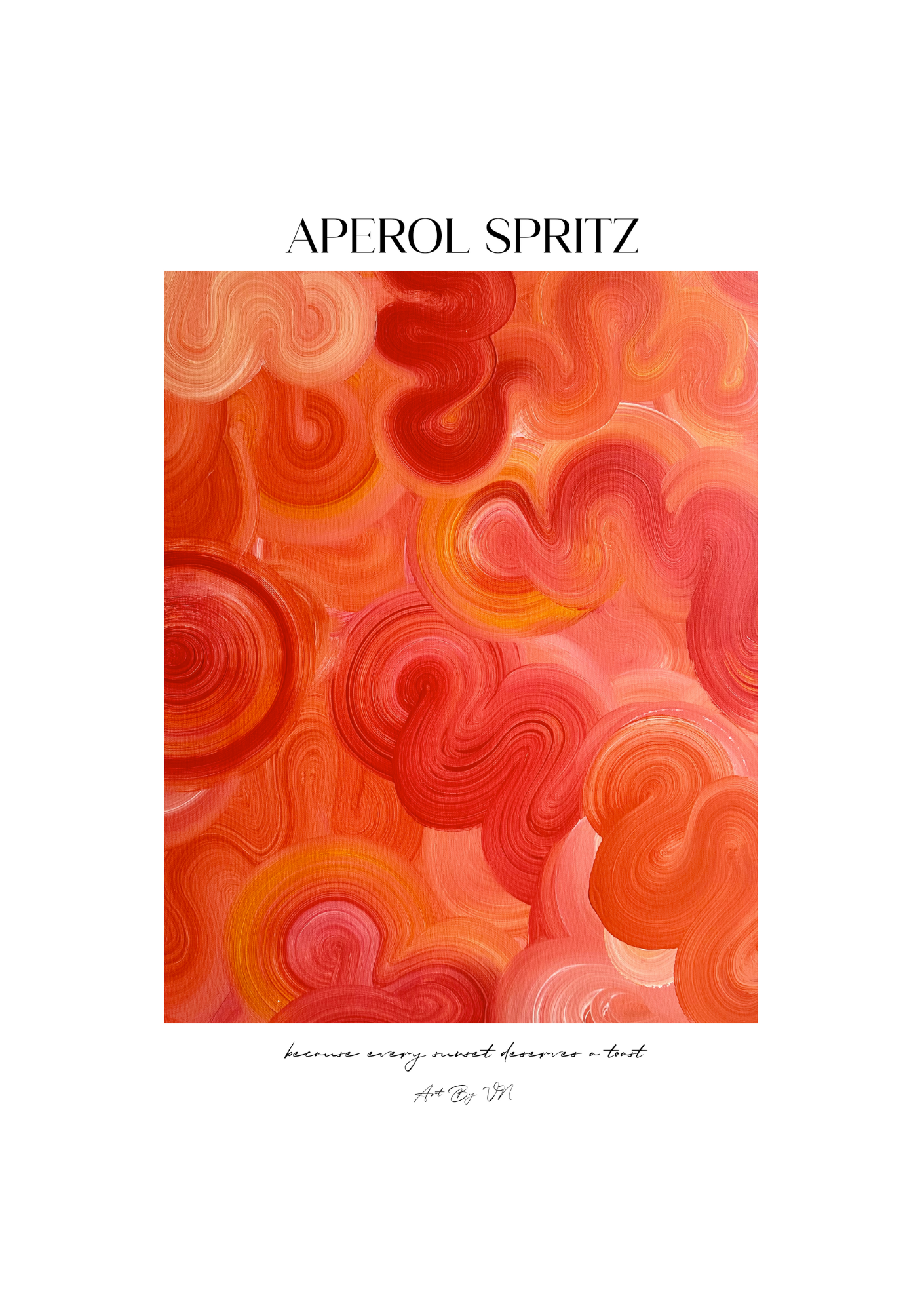 Poster Set- Piña Colada & Aperol Spritz