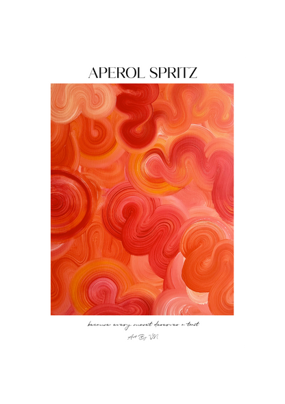 APEROL SPRITZ | Poster- The Cocktail Collection