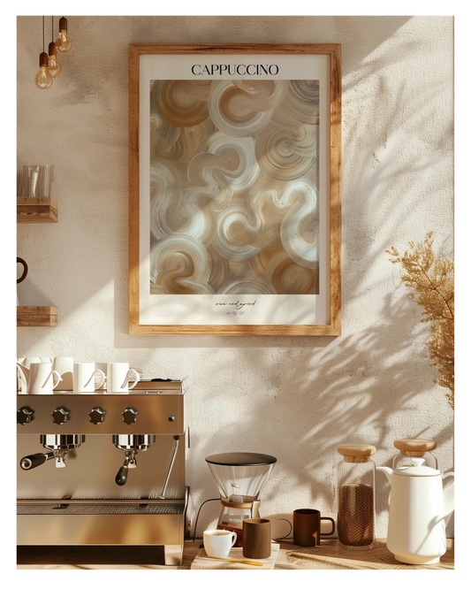 CAPPUCCINO | Poster- The Barista Collection