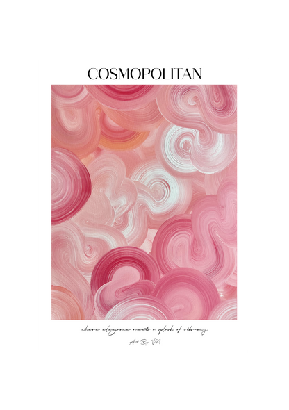 Poster Set- Cosmopolitan & Mojito