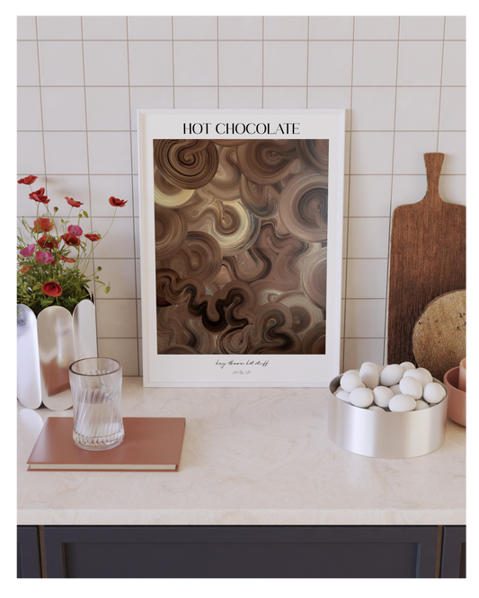 HOT CHOCOLATE | Poster- The Barista Collection