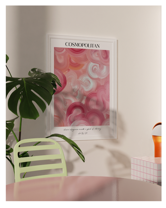 COSMOPOLITAN | Poster-The Cocktail Collection